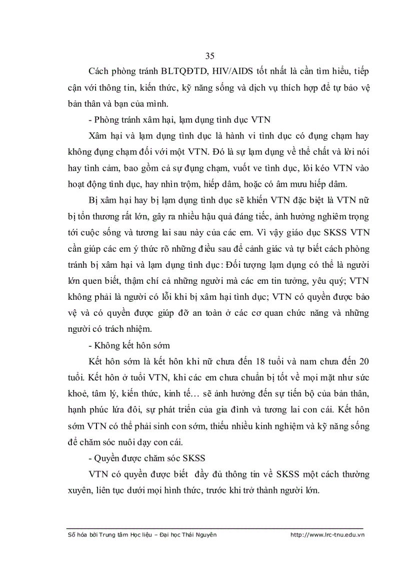 image for page Ảnh hưởng của giáo dục nhà trường tới nhận thức của HS THPT về sức khỏe sinh sản