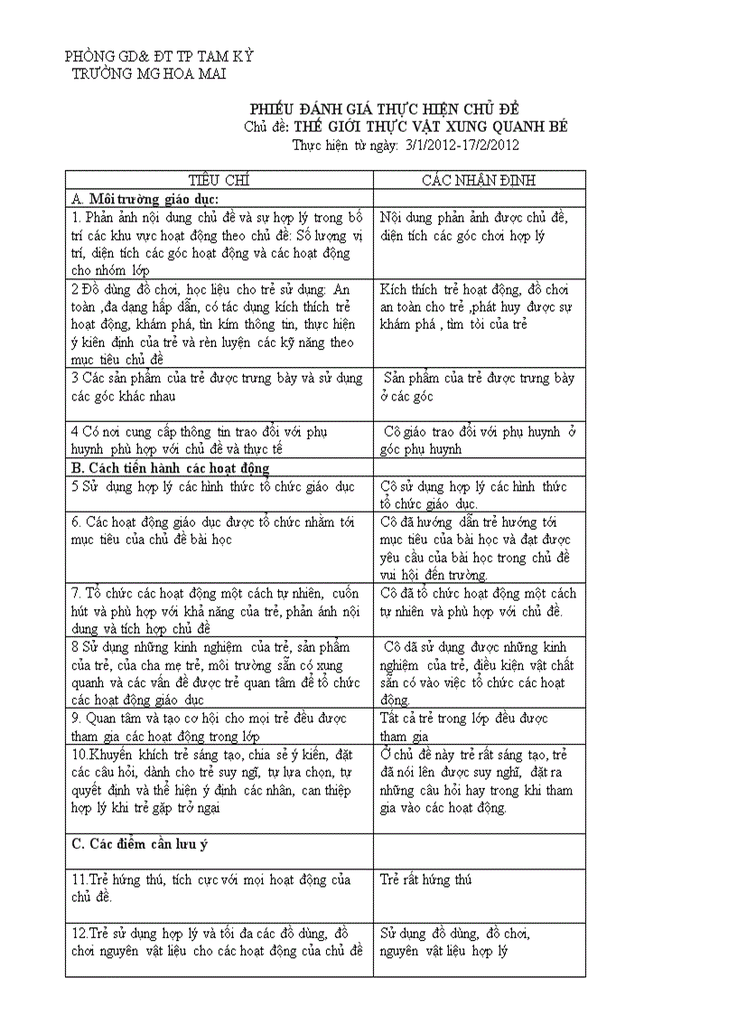 image for page Bé yêu cây xanh