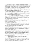 Cach soan giao an power point