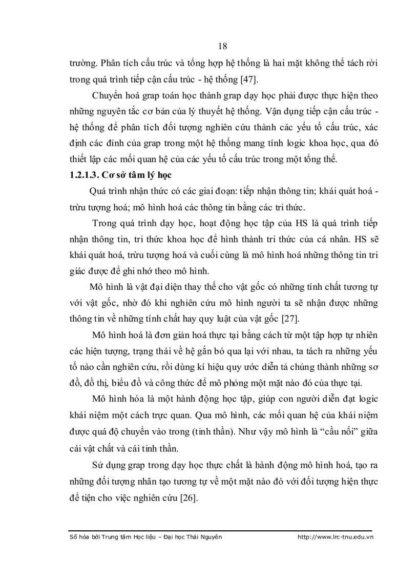 image for page Nâng cao hiệu quả dạy học Sinh học tế bào Sinh học 10 bằng phương pháp Grap