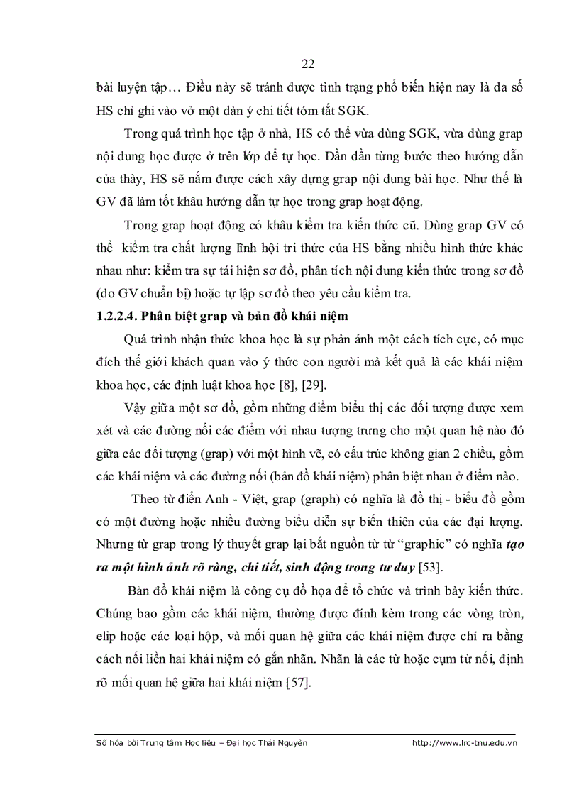 image for page Nâng cao hiệu quả dạy học Sinh học tế bào Sinh học 10 bằng phương pháp Grap