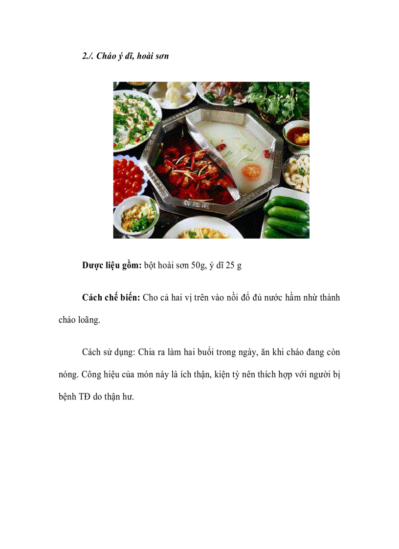 image for page 10 món ăn trị bệnh tiểu đường