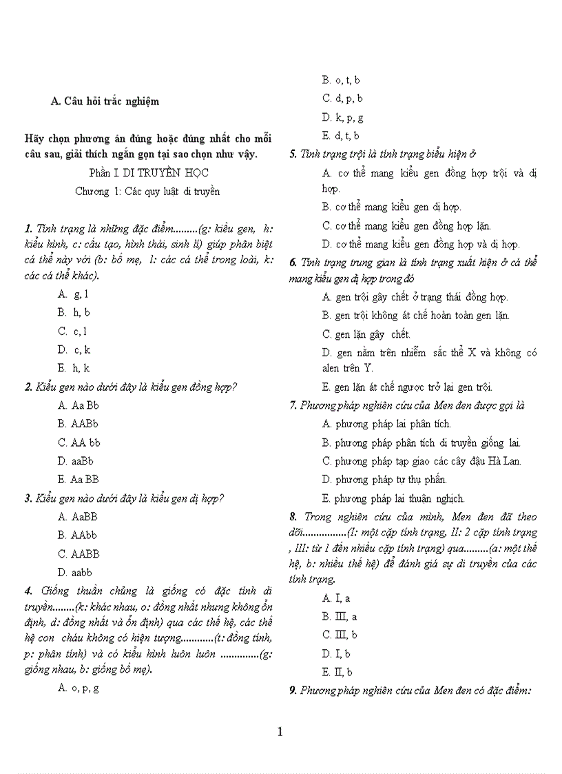 image for page 1001 câu hoi trac nghiem