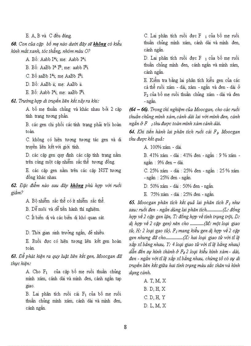 image for page 1001 câu hoi trac nghiem