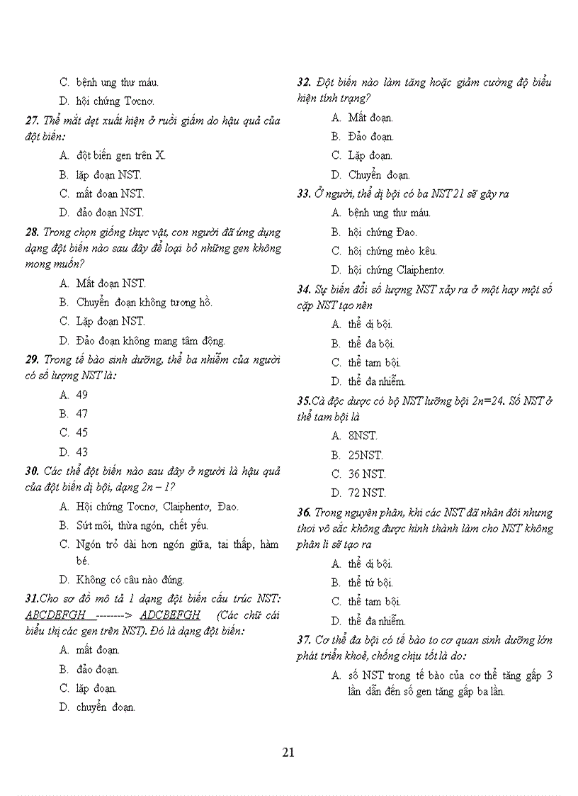 image for page 1001 câu hoi trac nghiem