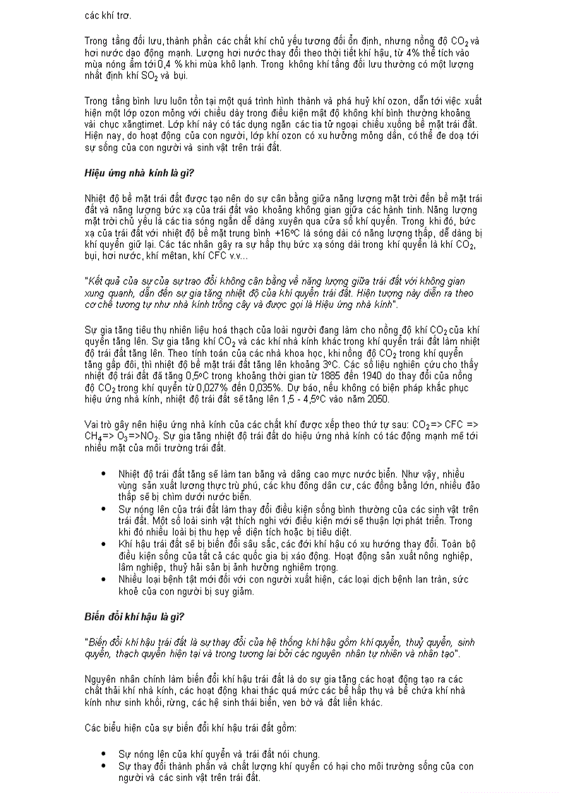 image for page 200 câu hỏi về môi trường