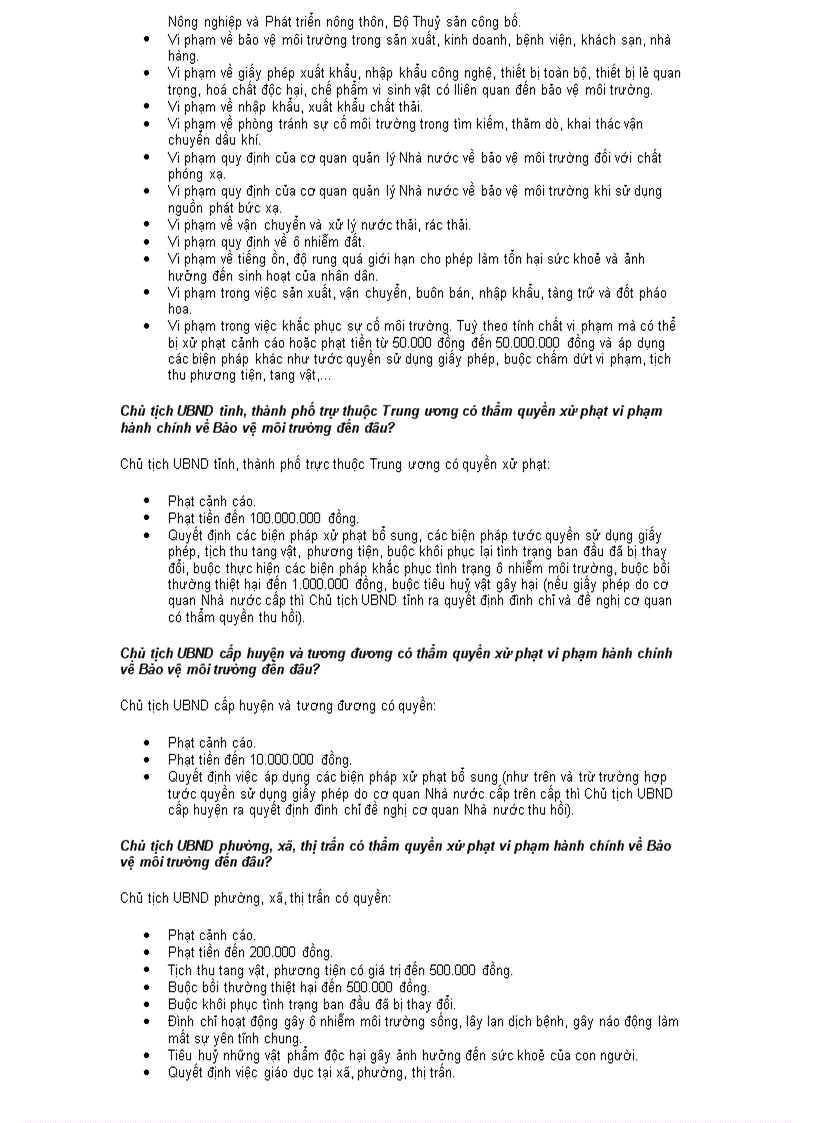 image for page 200 câu hỏi về môi trường