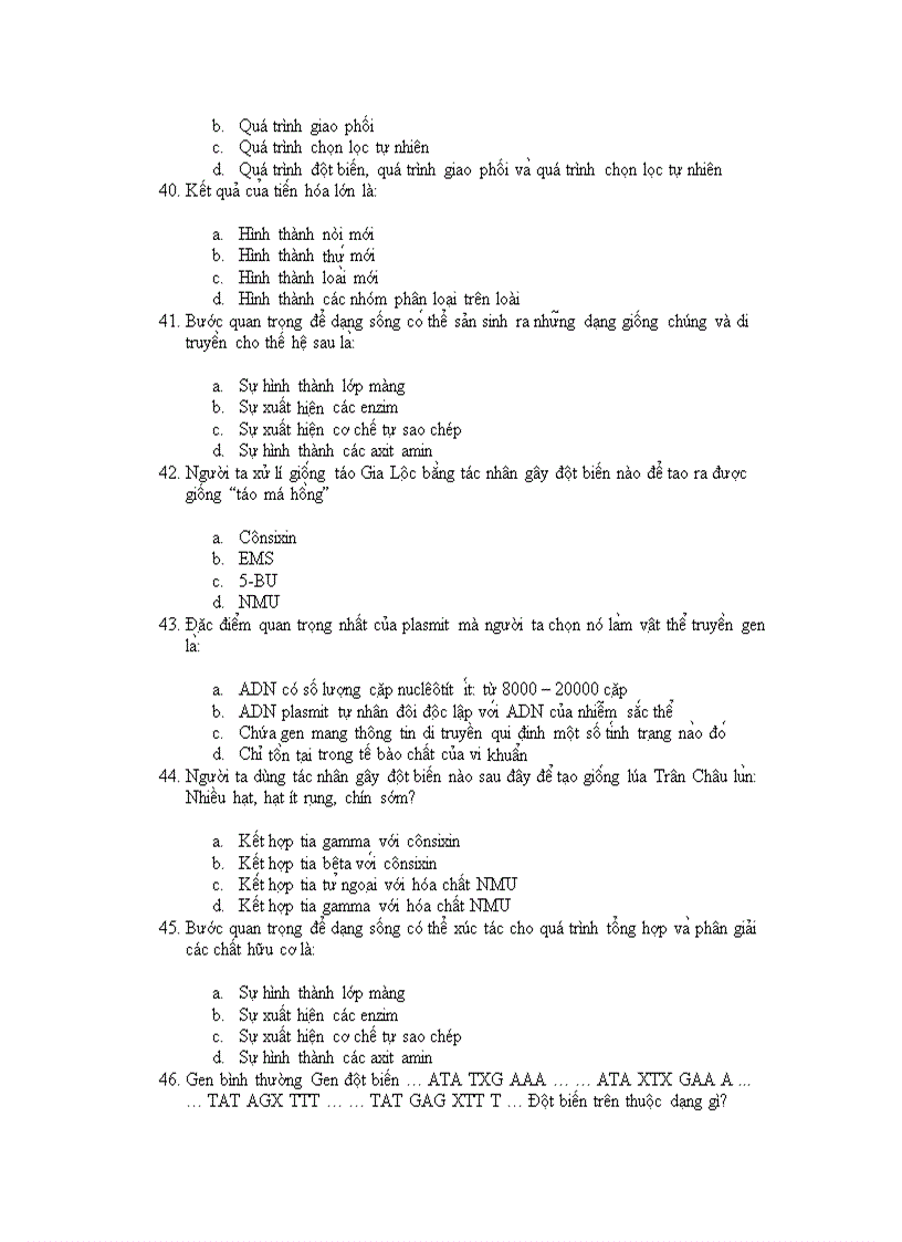 image for page 250 đề thi trắc nghiệm sinh học thpt