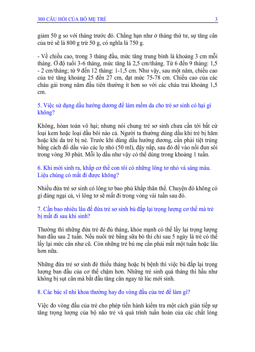 image for page 300 câu hỏi của bố mẹ trẻ