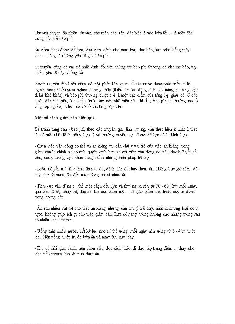 image for page Béo phì và những nguy cơ tiềm ẩn