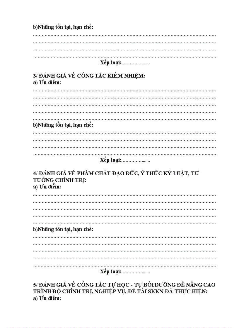 image for page Biểu mẫu khảo sát TĐ anh Bàn xen lại thử