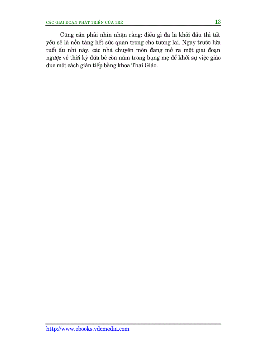 image for page Các giai đoạn phát triển của trẻ