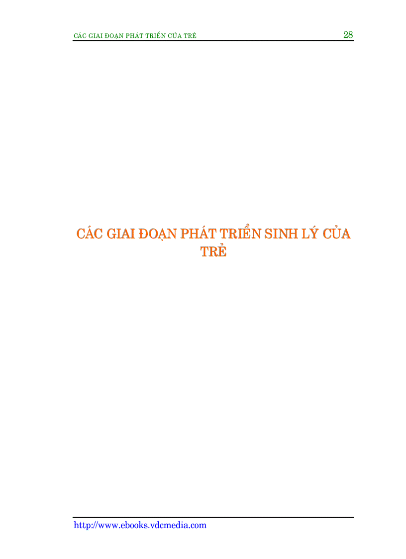 image for page Các giai đoạn phát triển của trẻ