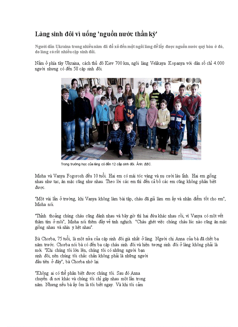 image for page Các làng trẻ sinh đôi tư liệu cần biết