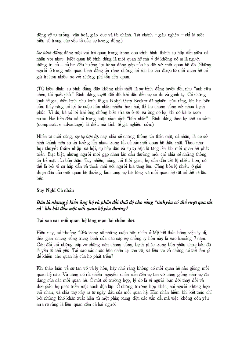 image for page Các Mối Quan Hệ Yêu Đương