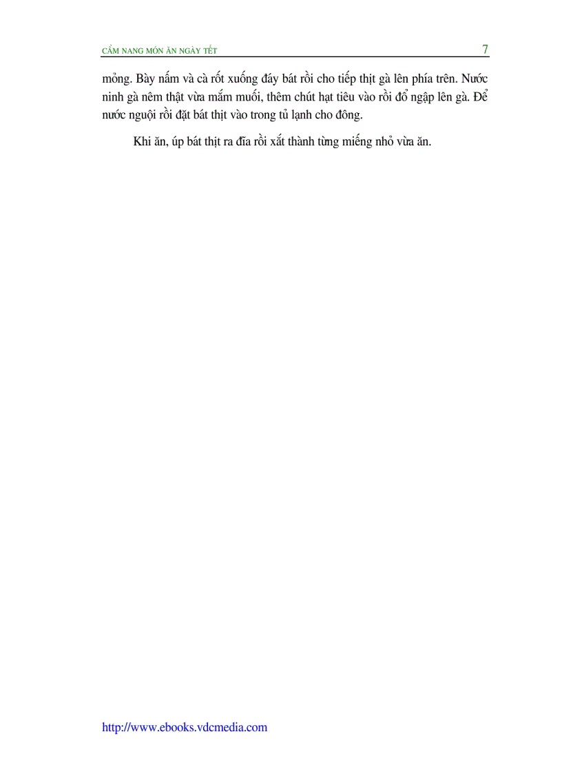 image for page Cẩm nang các món ăn ngày tết