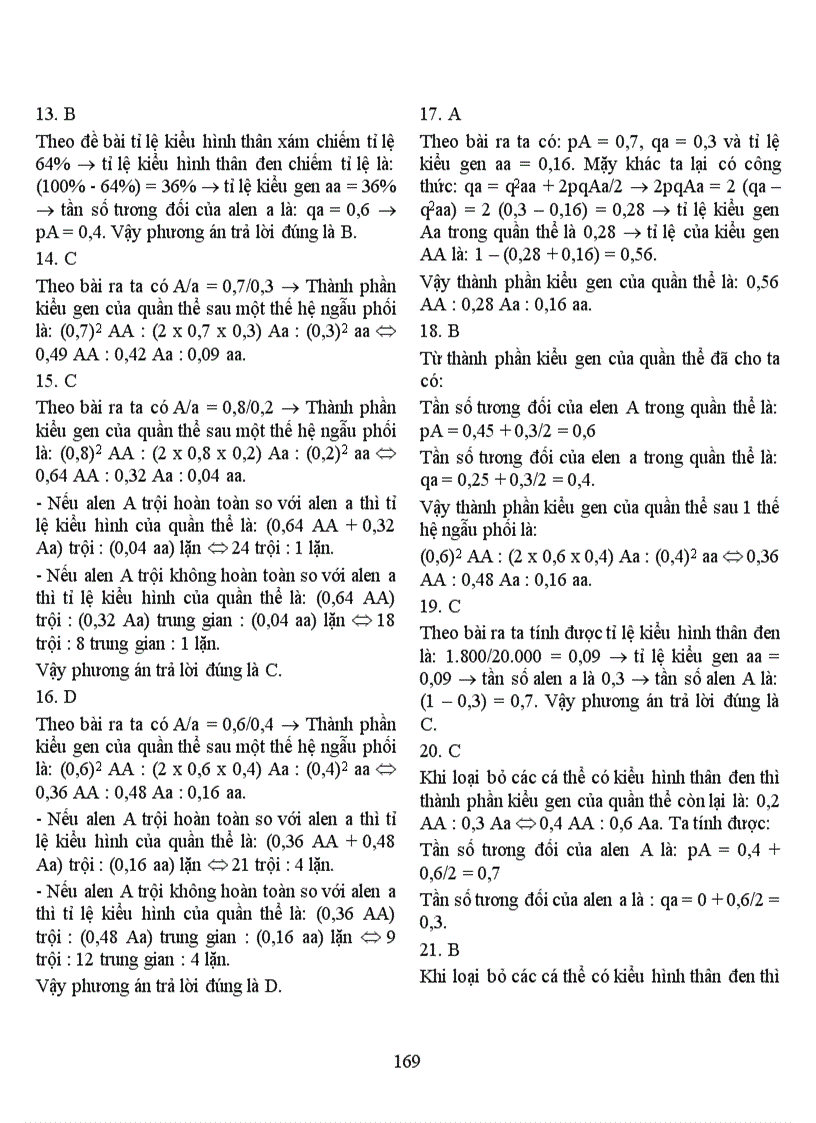 image for page Cau hoi trac nghiem sinh 9