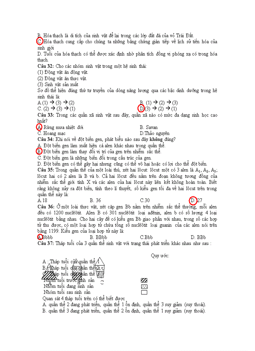 image for page Đề thi ĐH môn Sinh năm 2011 357