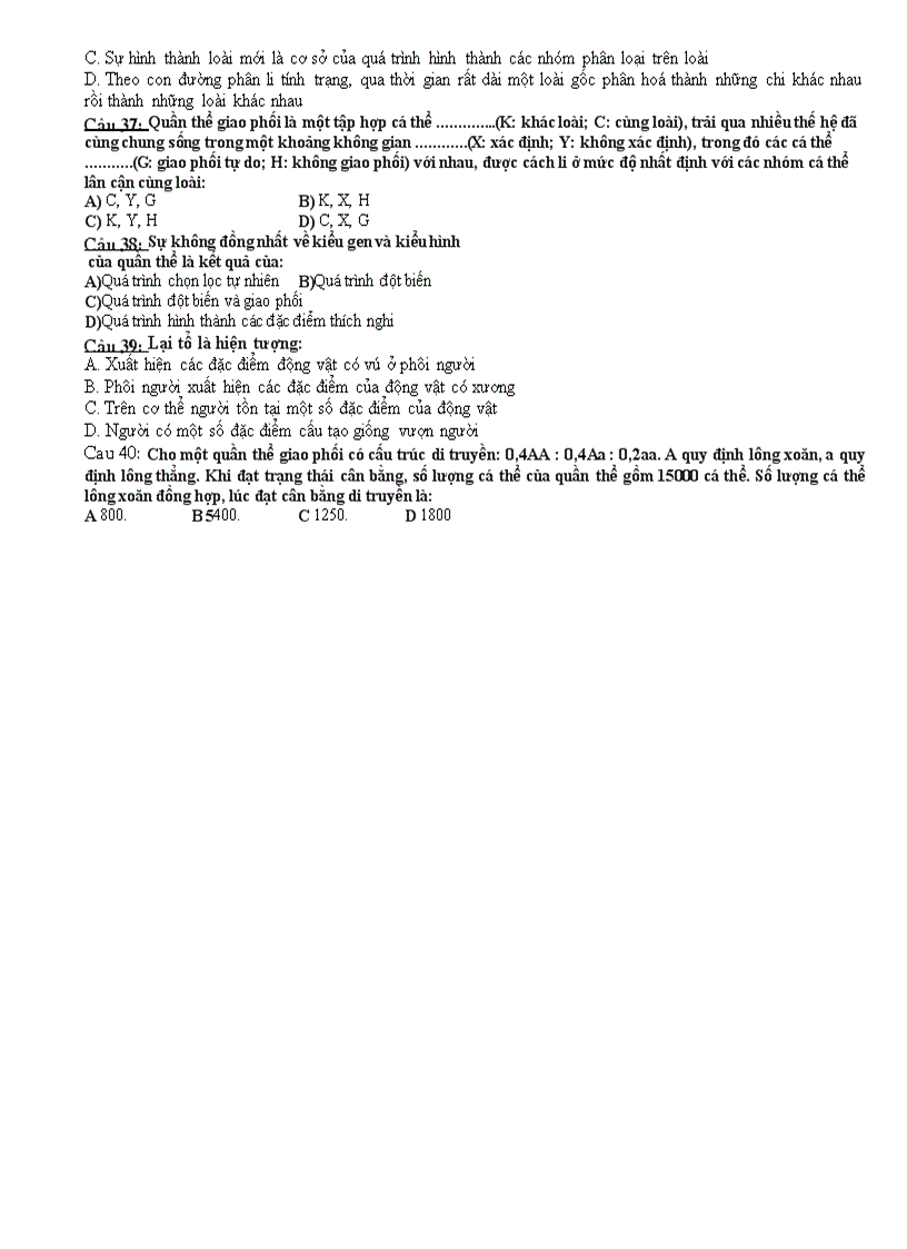 image for page Đề thi thử TN THPT môn Sinh học