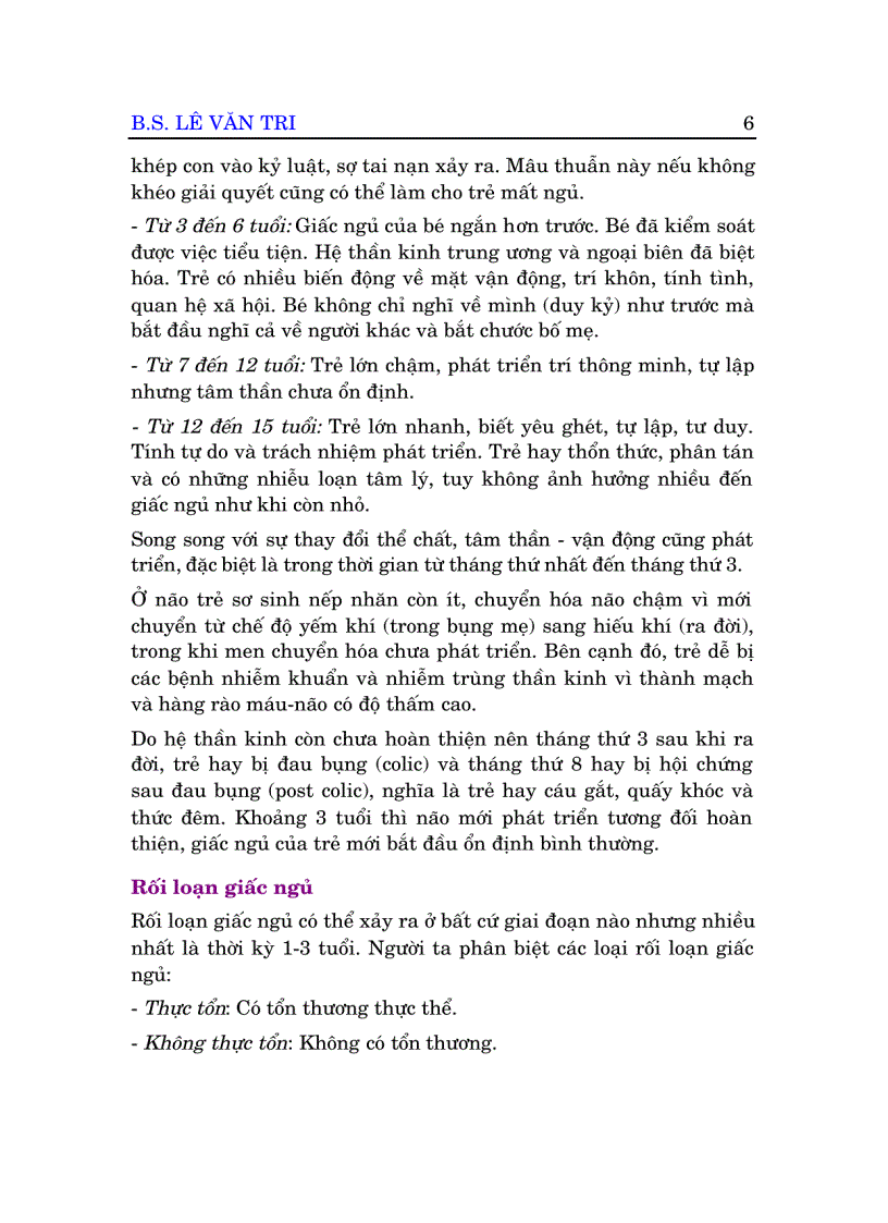 image for page Để trẻ có giấc ngủ ngon