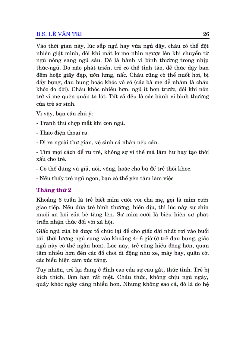 image for page Để trẻ có giấc ngủ ngon