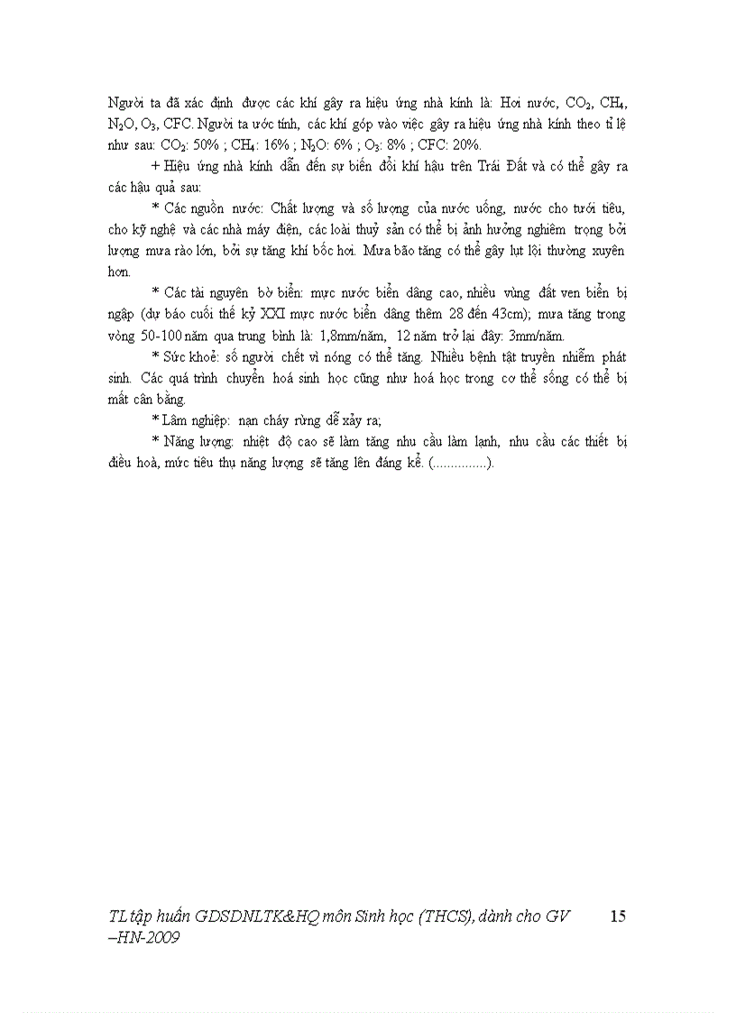 image for page GDSDNLTK HQ thông qua môn Sinh học ở trường THCS