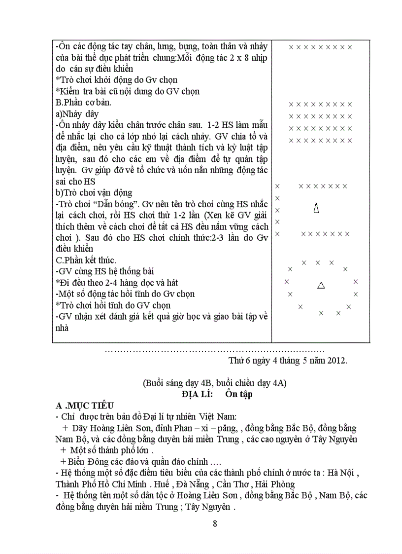 image for page Giáo án lớp 4 tăng buổi tuần 34
