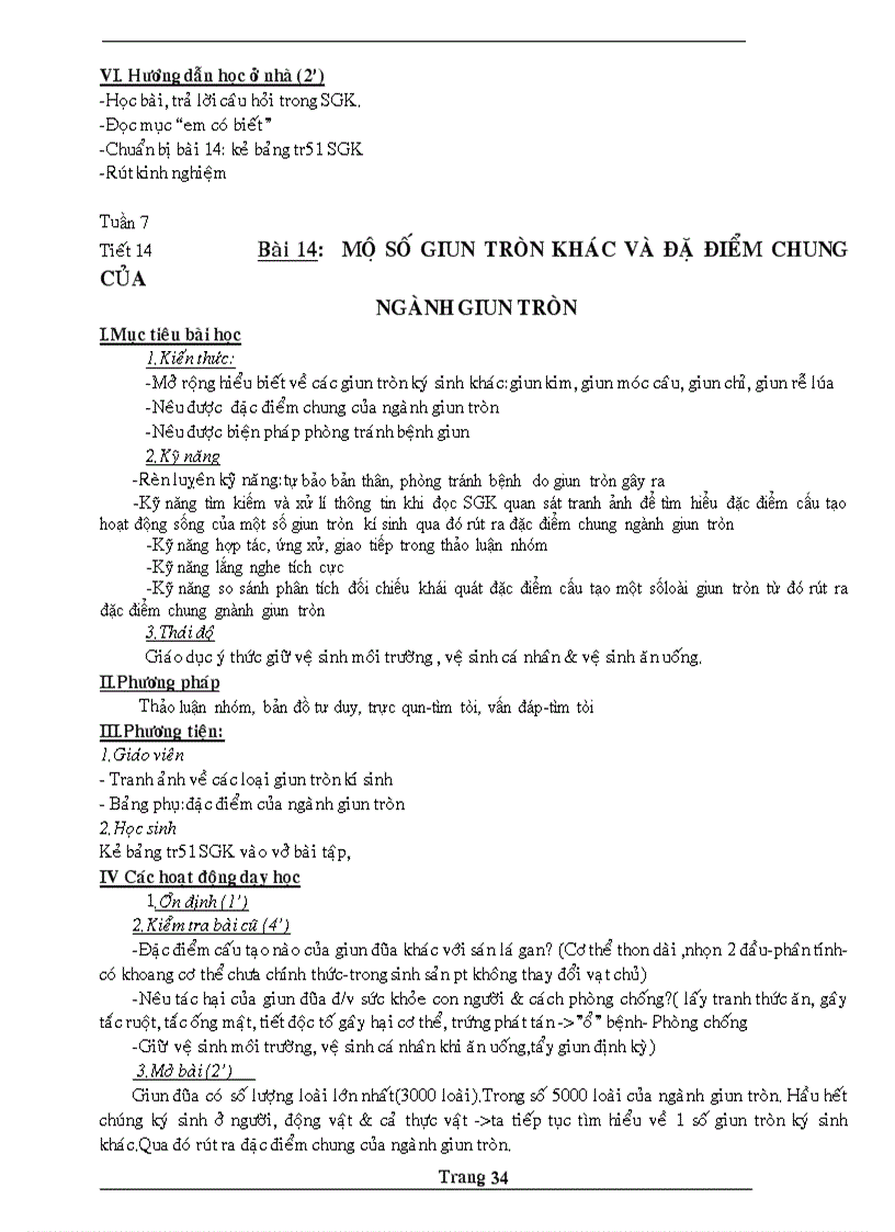 image for page Giao an s7hk1 co ki nang song va giao duc moi truong