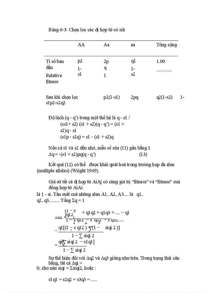 image for page Giáo trình cao học Di truyền số lượng chương 6
