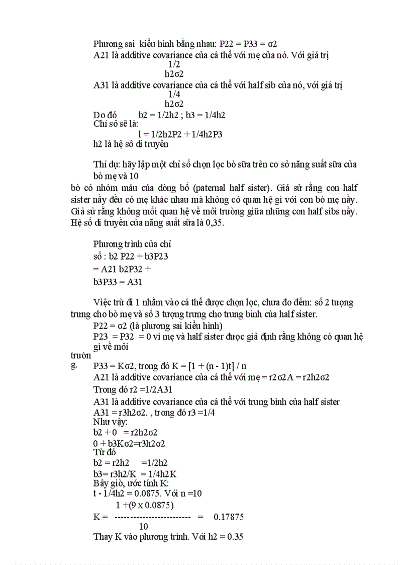 image for page Giáo trình cao học Di truyền số lượng chương 6