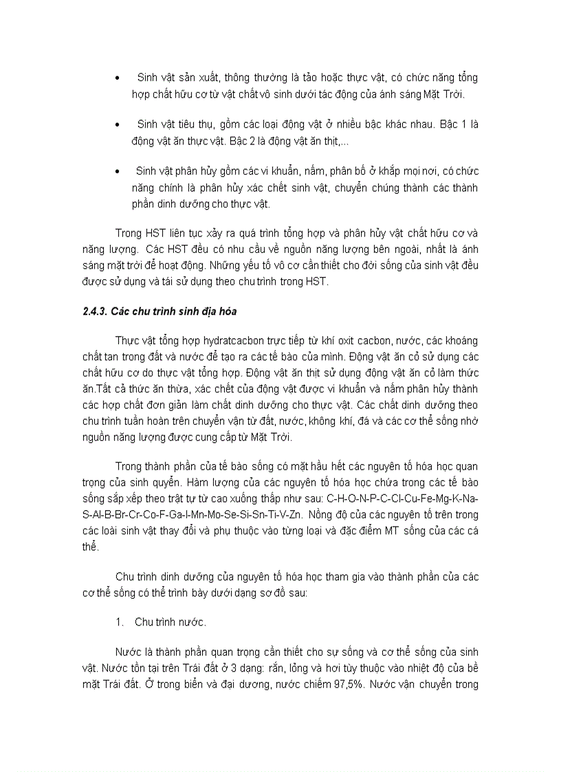 image for page Giao trinh Khoa hoc moi truong Chuong 2