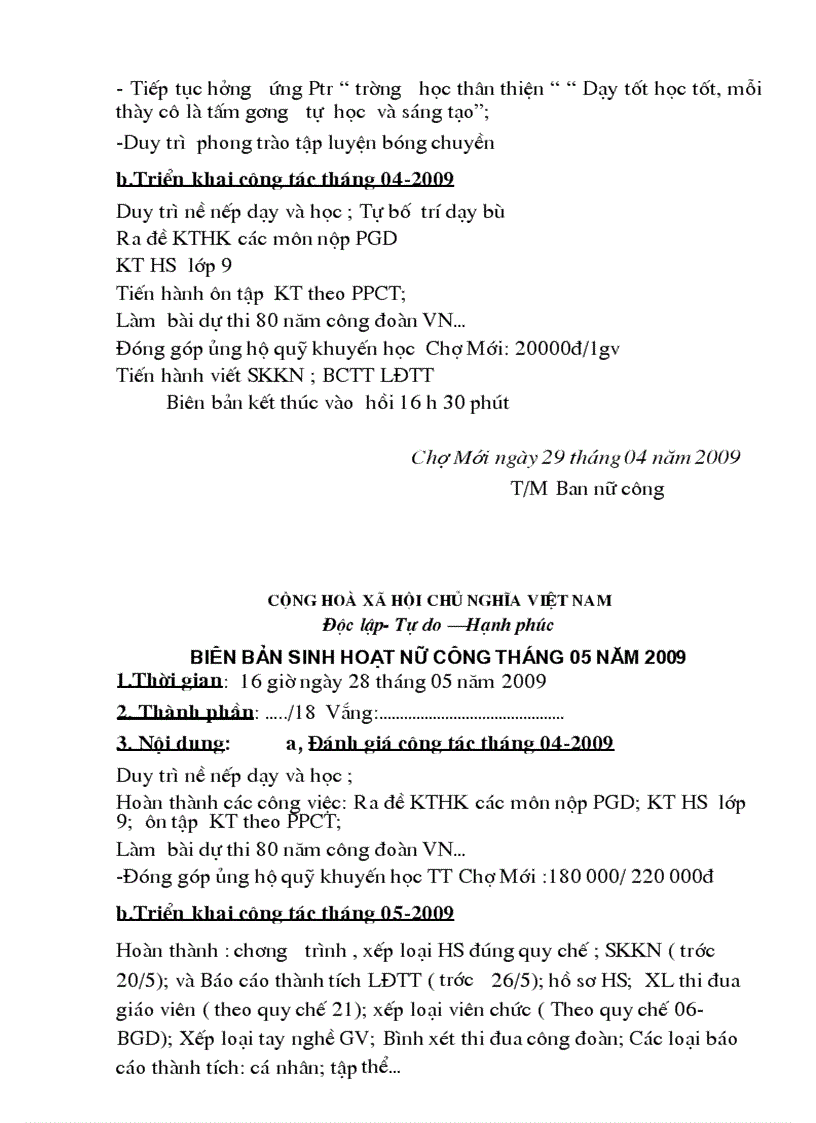 image for page Kh nữ công THCS Chợ Mới BK 08 09