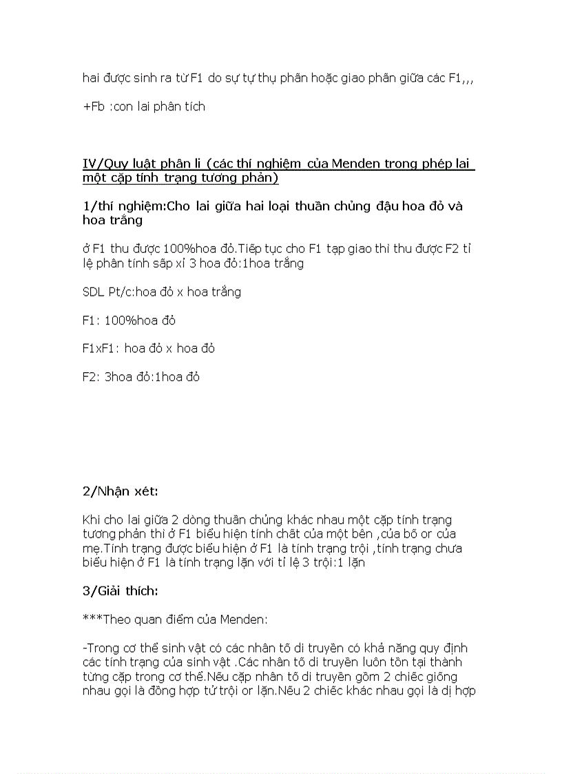 image for page Menđen và Di truyền học