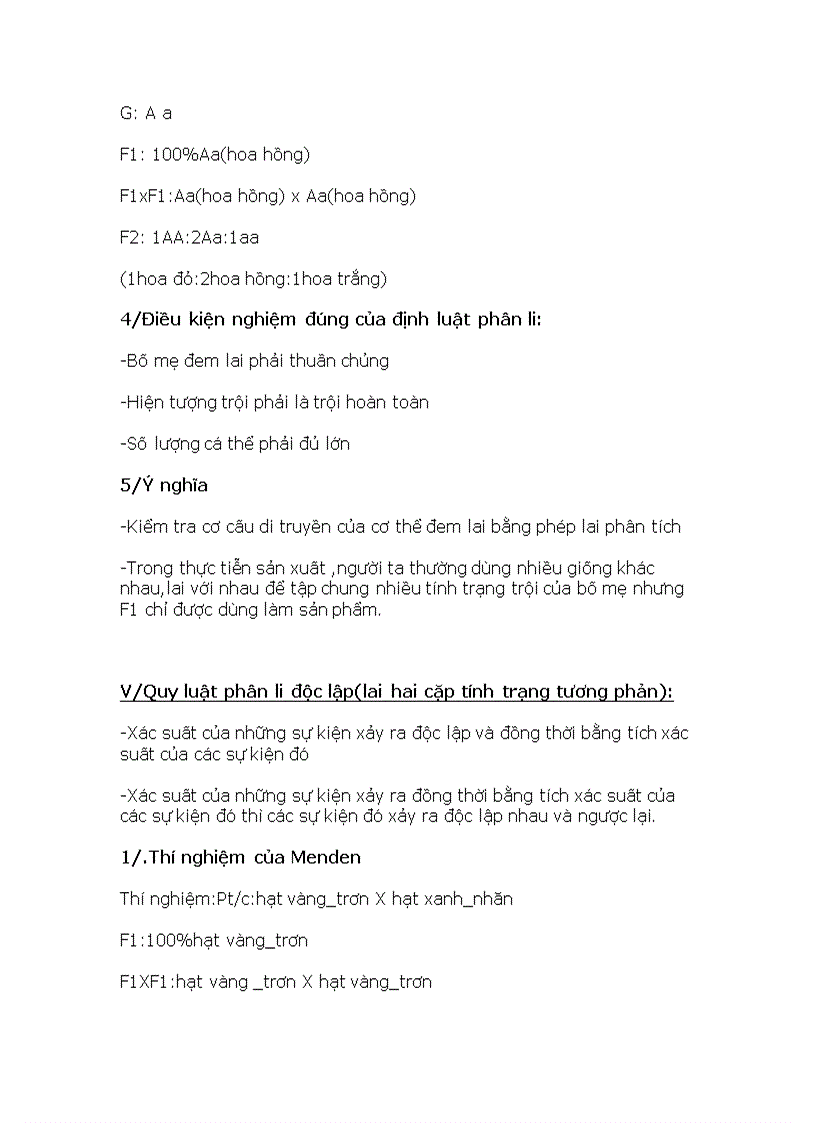 image for page Menđen và Di truyền học