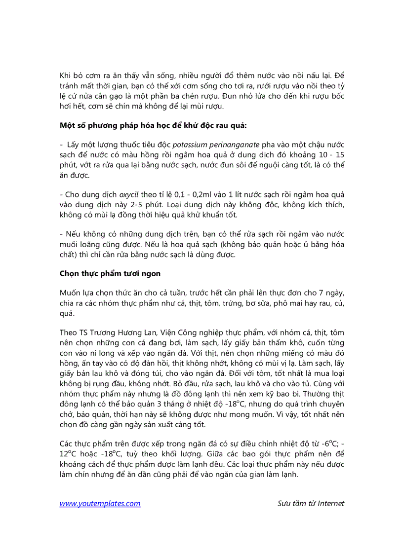 image for page Mẹo vặt nhà bếp