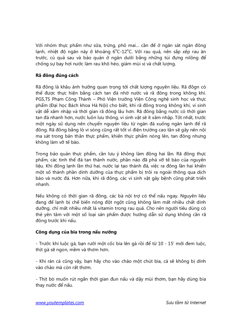 image for page Mẹo vặt nhà bếp