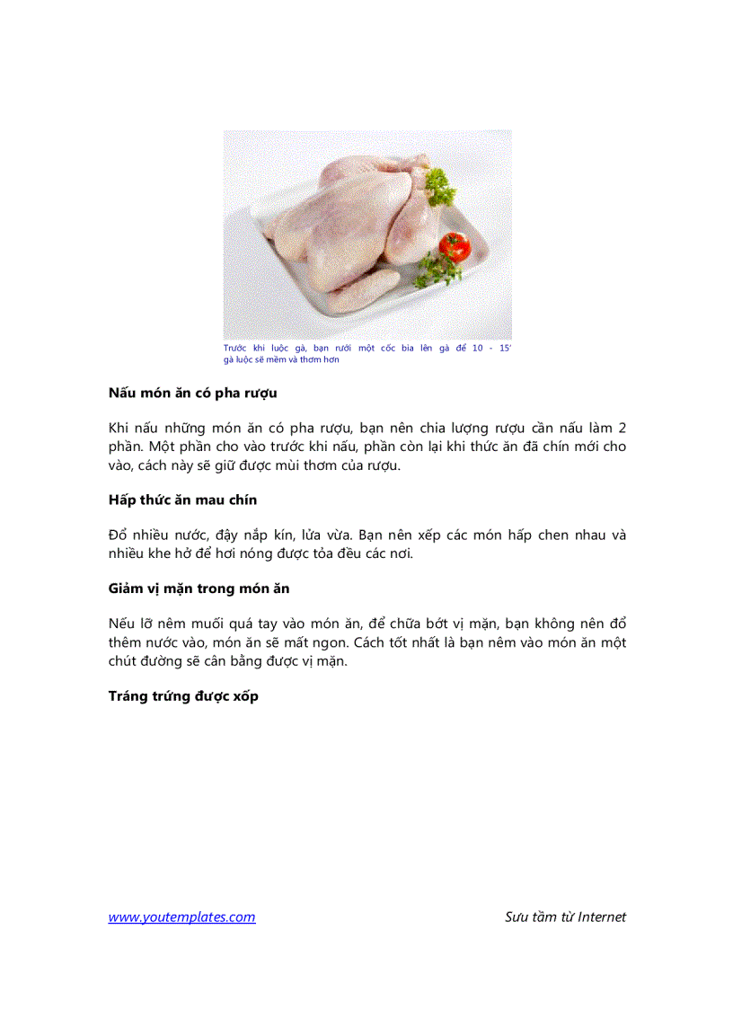 image for page Mẹo vặt nhà bếp