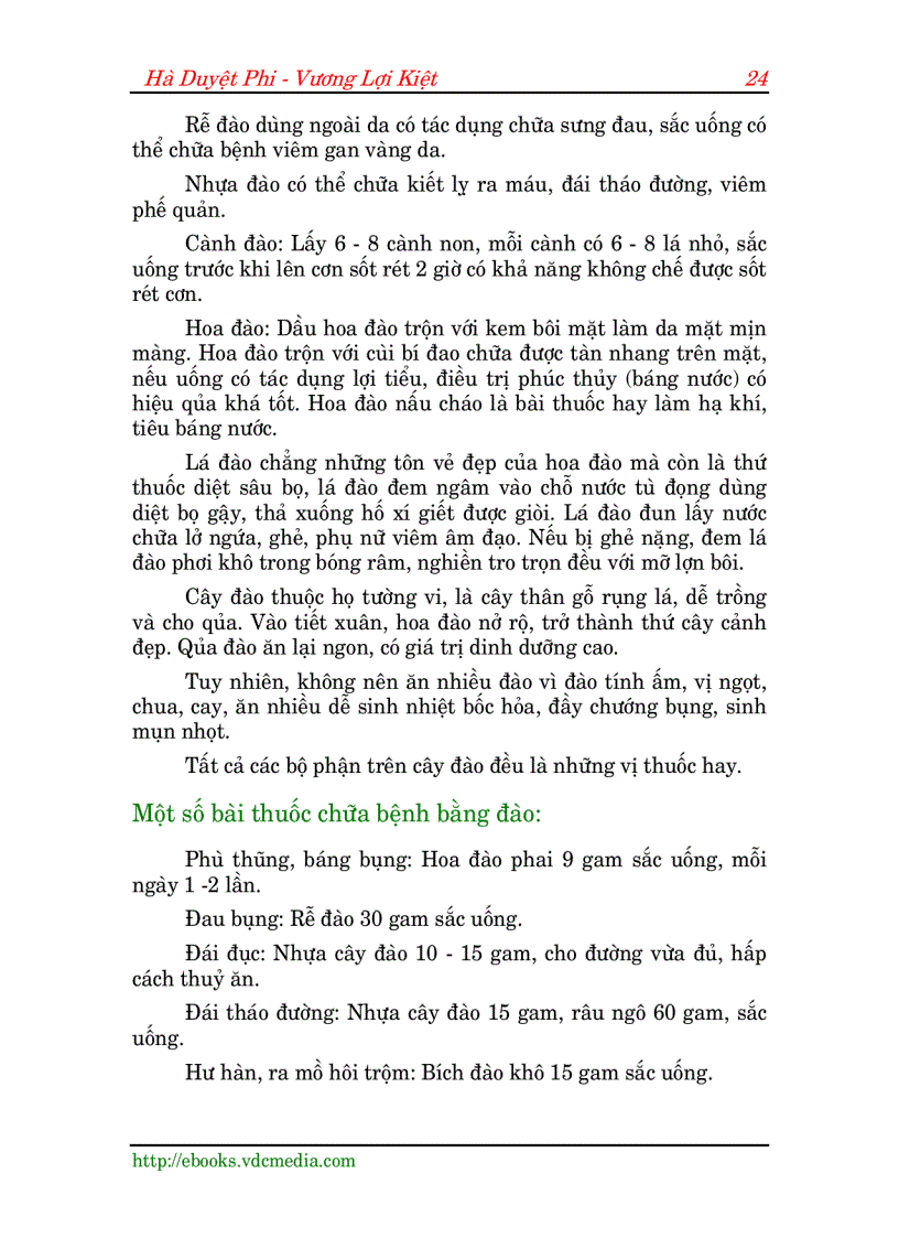 image for page Những bài thuốc trị bệnh từ trái cây