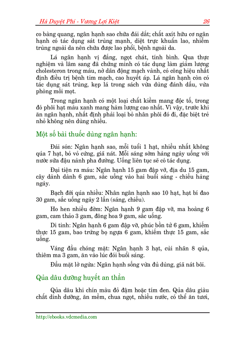 image for page Những bài thuốc trị bệnh từ trái cây