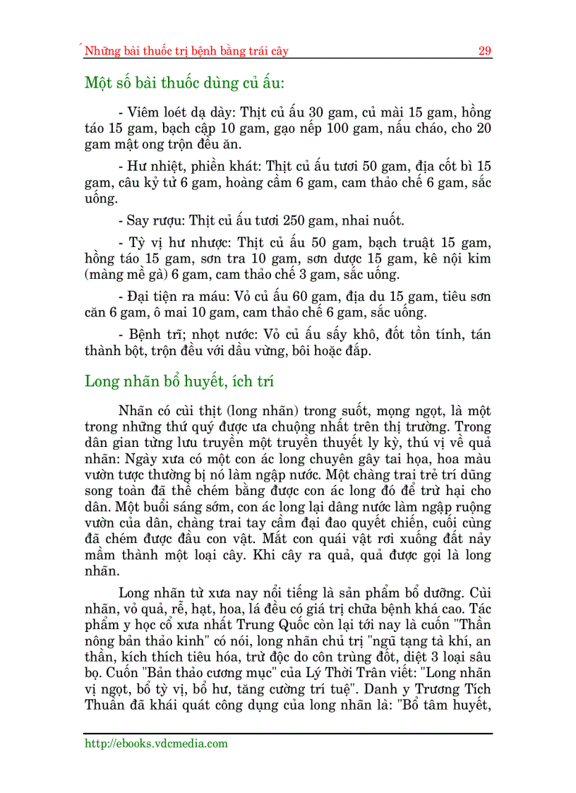 image for page Những bài thuốc trị bệnh từ trái cây