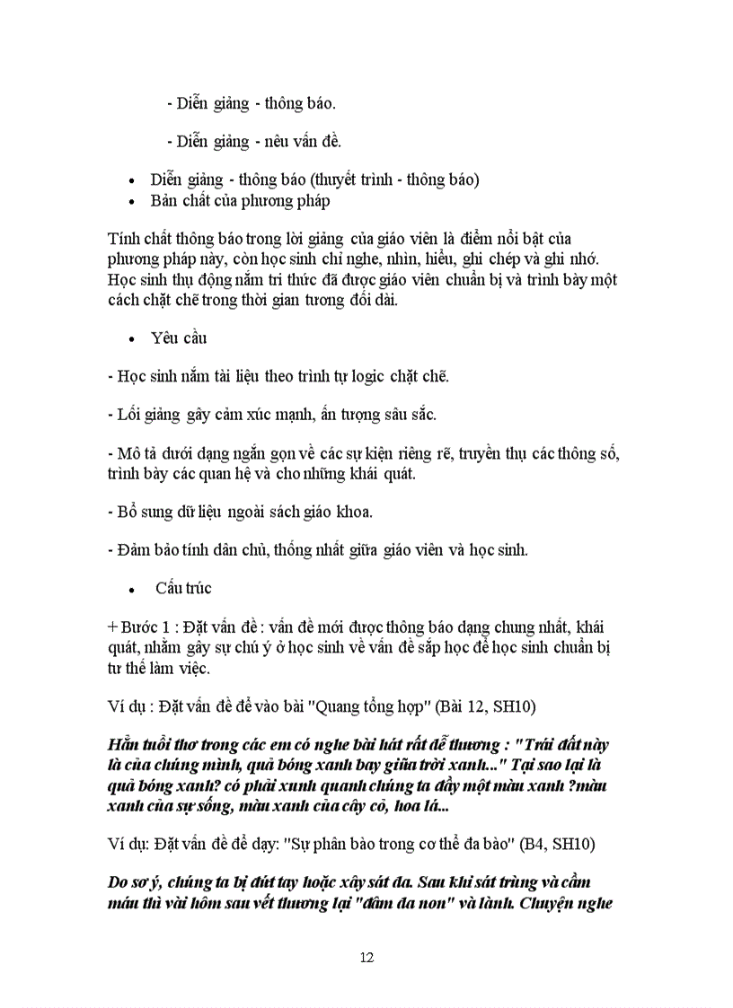 image for page Phương pháp dạy học Sinh học ở Trường phổ thông