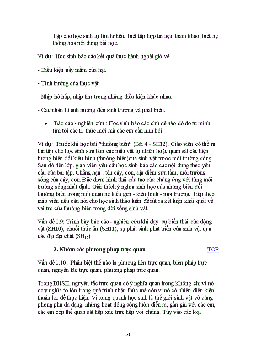 image for page Phương pháp dạy học Sinh học ở Trường phổ thông