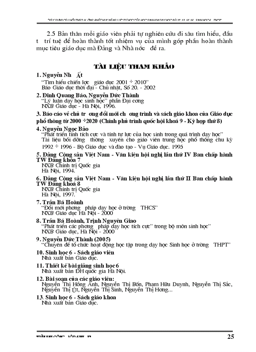 image for page Phương pháp dạy học sinh học thcs