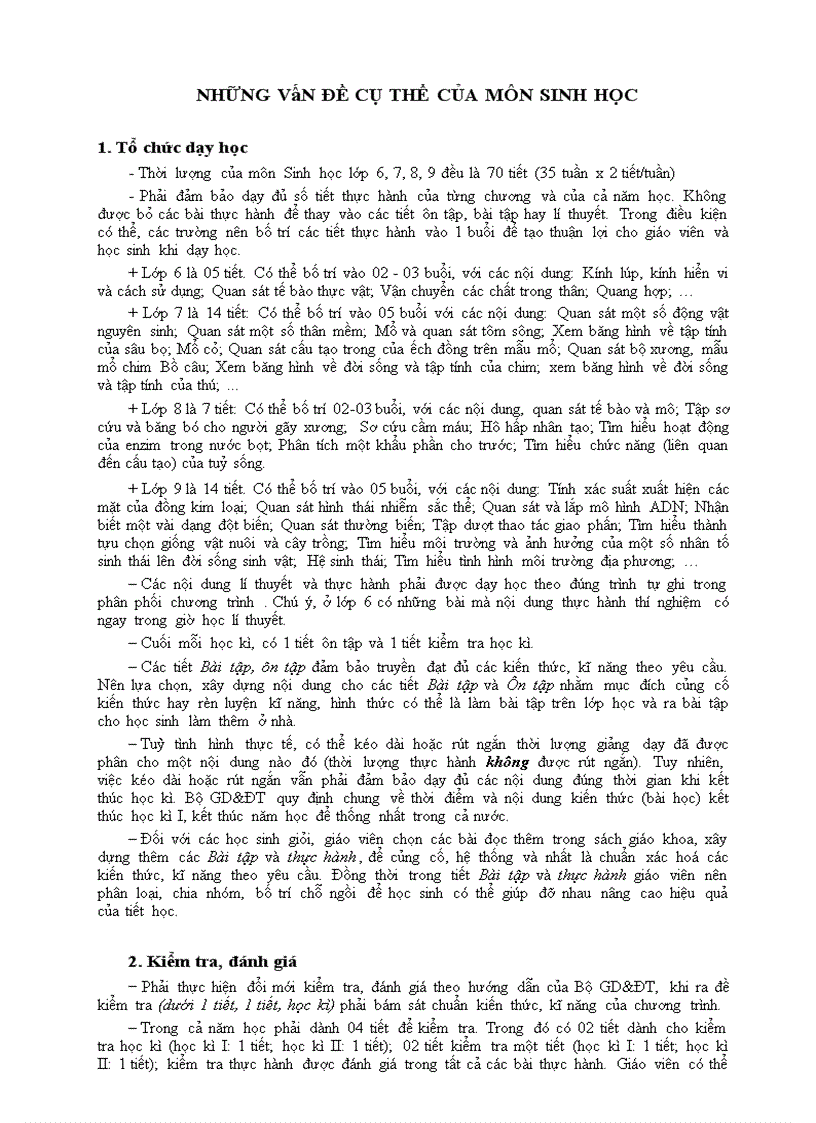 image for page Ppct sinh học thcs