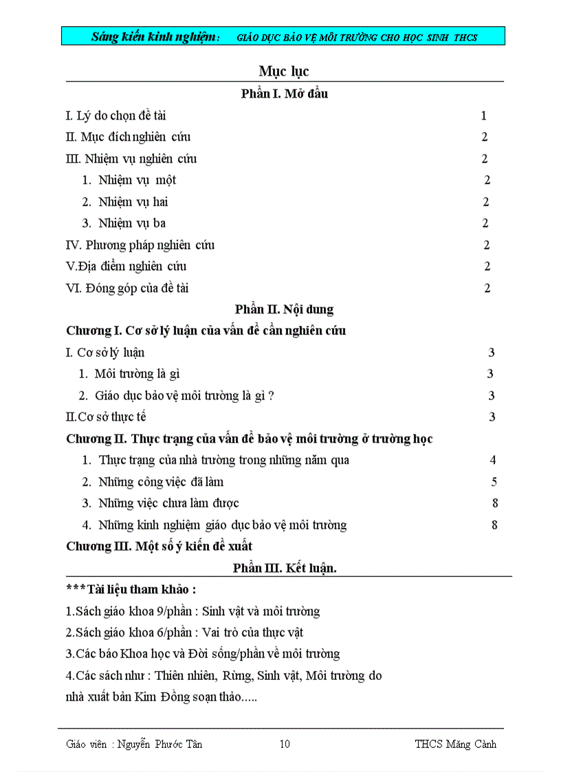 image for page Skkn bao ve moi truong