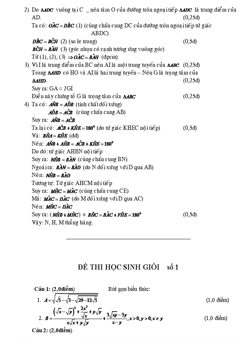 image for page Tài liệu bồi dưỡng hsg toán 9