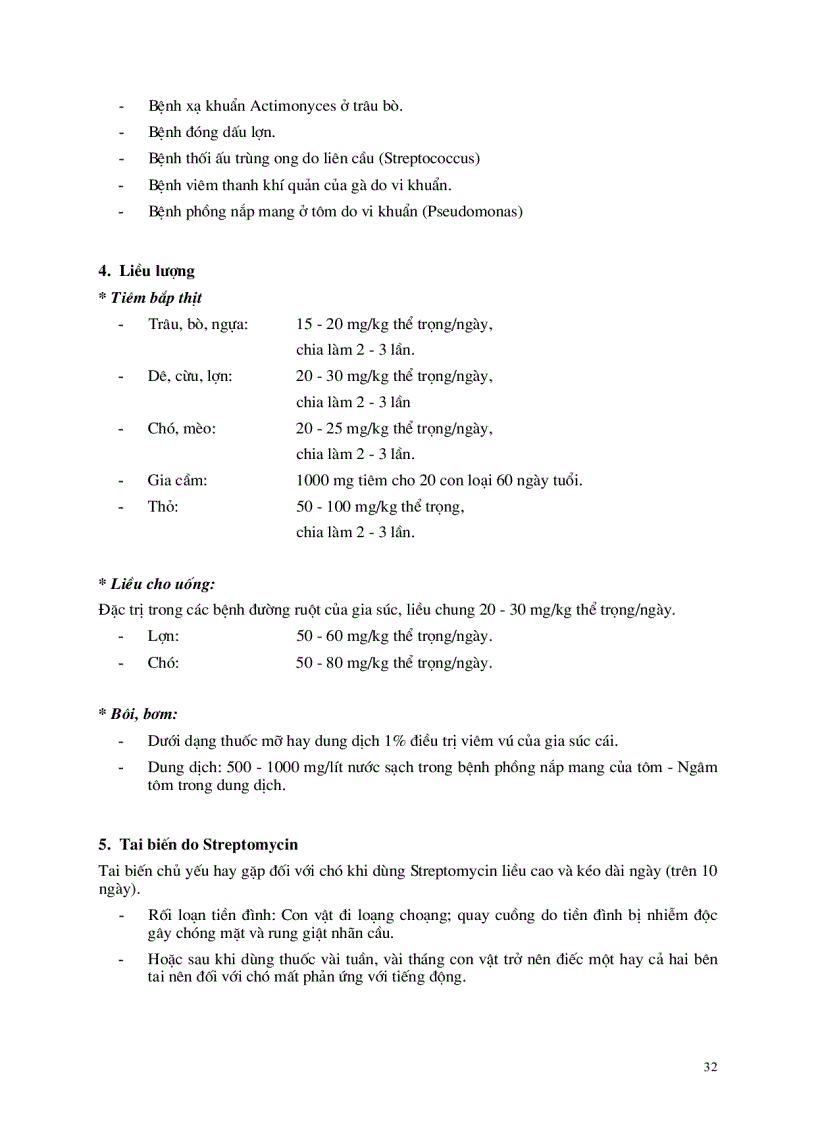 image for page Thuốc dùng điều trị trong thú y