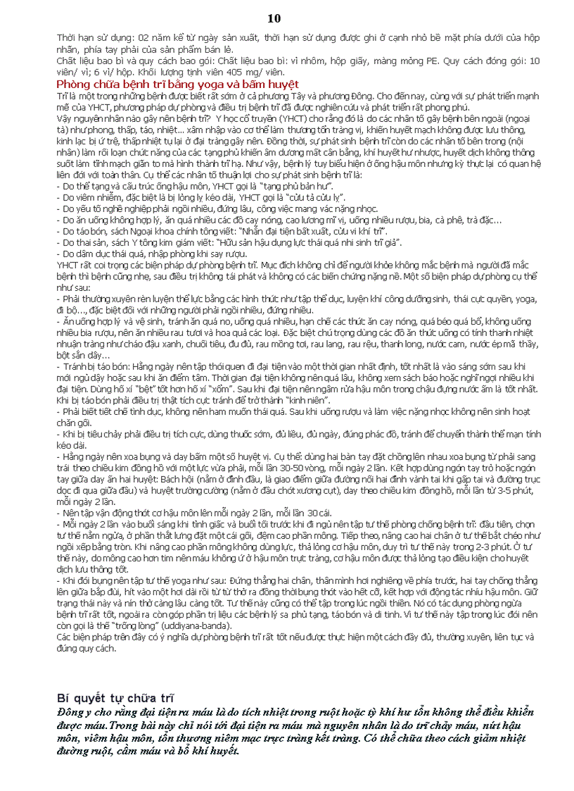 image for page Thuốc nam chữa bệnh Trĩ