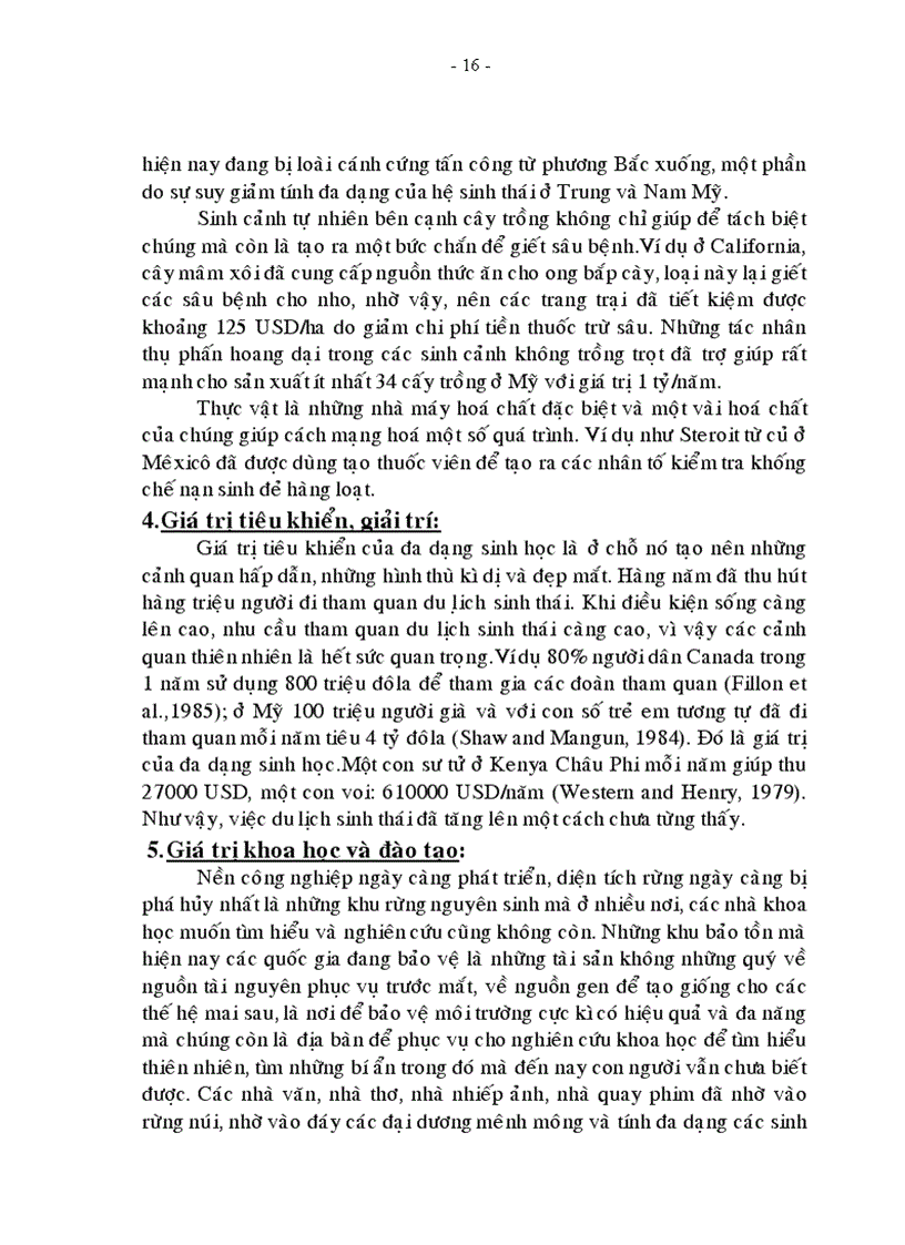 image for page Tiểu luận đa dạng sinh học