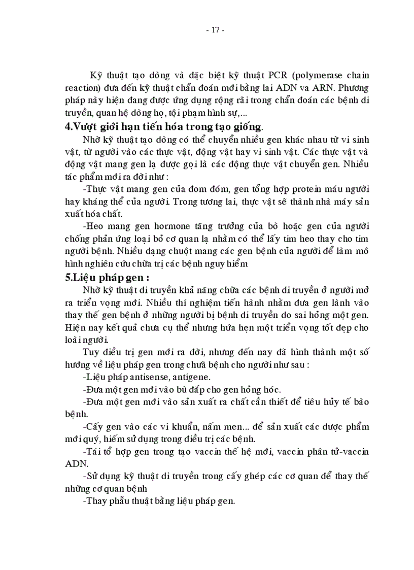 image for page Tiểu luận sinh học phân tử